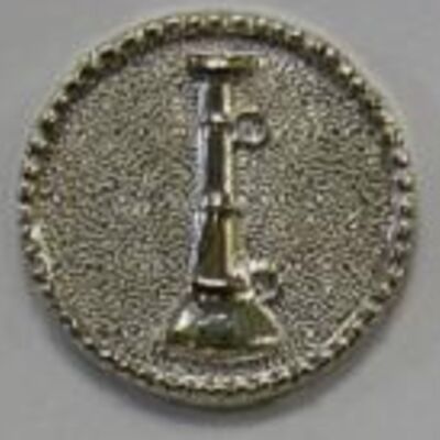 FD - 1 Silver Bugle w/ Silver Background Thumbnail