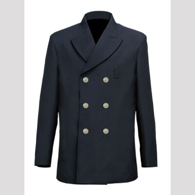 Double breasted FD Blouse Coat, navy Thumbnail