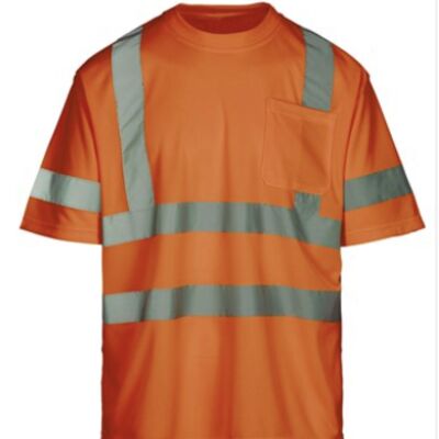 Class 3 Safety Orange Short Sleeve T-shirt Thumbnail