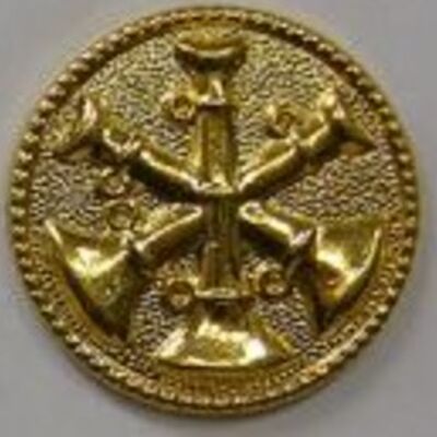 FD - 3 Gold Bugle w/ Gold Background Thumbnail