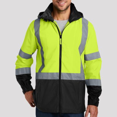 Ansi 107 Class 3 Safety Windbreaker Thumbnail