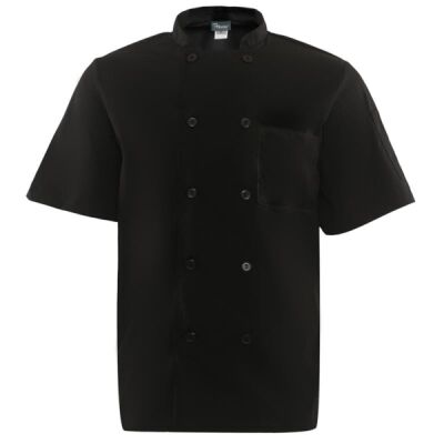 SHORT SLEEVES MESH BACK CHEF COAT Thumbnail