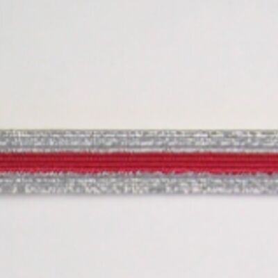 Honor Guard Hat Strap Permagold and Red Thumbnail