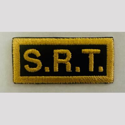 S.R.T. BLACK/GOLD PATCH Thumbnail