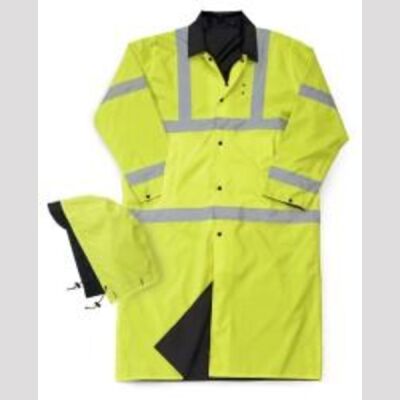 ANSI III Long Reversible Rain Jacket Thumbnail