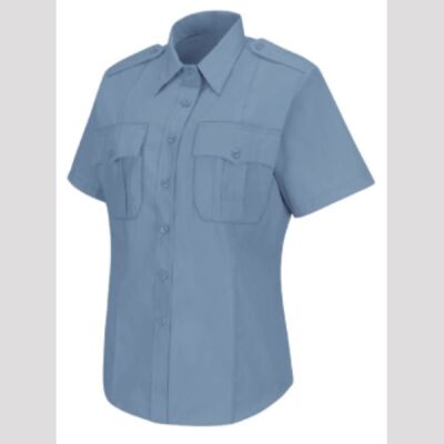 Women's New Dimension Poplin Short Sleeve Shirt Thumbnail