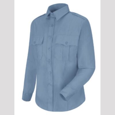 WOMEN'S New Dimension Poplin Long Sleeve Shirt Thumbnail