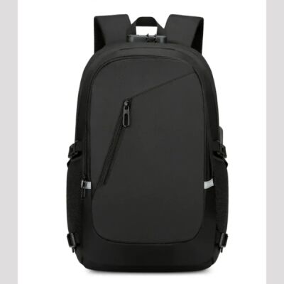 Travel Laptop Backpack With Lock and Charging Cable Thumbnail