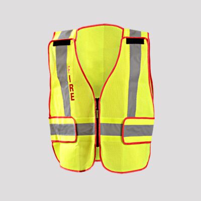 DOR Public Safety "Fire" Mesh Vest Thumbnail
