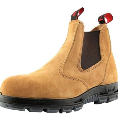 RedbacK Work Boots UBBA Easy Escape Soft Toe Banana Suede Leather Slip On Boot Thumbnail