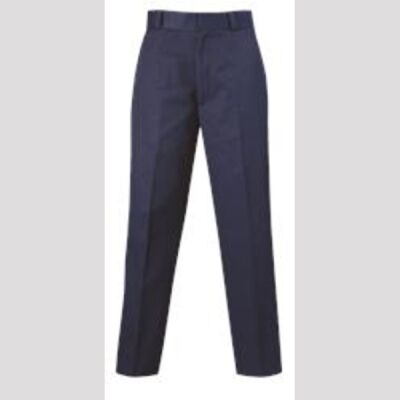 Ladies Polycotton Deluxe Uniform Trousers - Navy Thumbnail