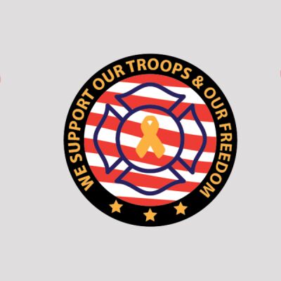Westmont Custom Pin Support Our Troops  Thumbnail