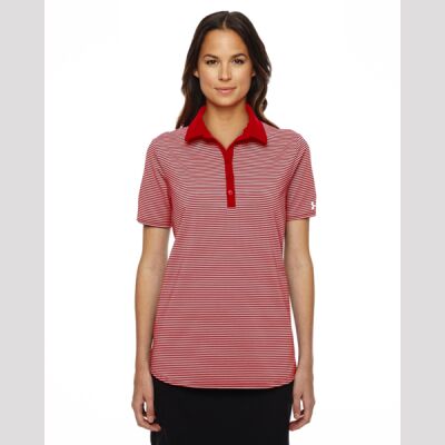 Under Armour Ladies' Playoff Stripe Polo Thumbnail