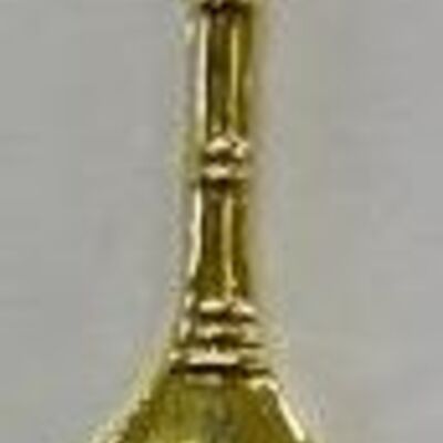 FD Collar Brass: Cut-Out Bugles, Gold Thumbnail