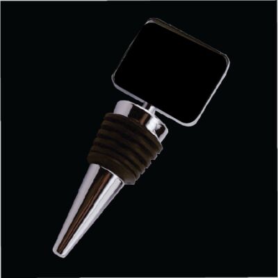 BOTTLE STOPPER WITH SQUARE INSERT Thumbnail